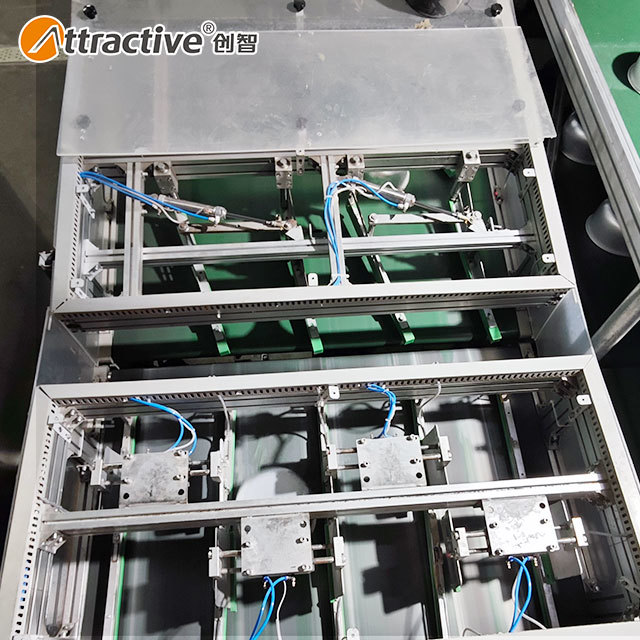 时产2600件全自动喷砂机 全自动电饭煲内喷砂机厂家